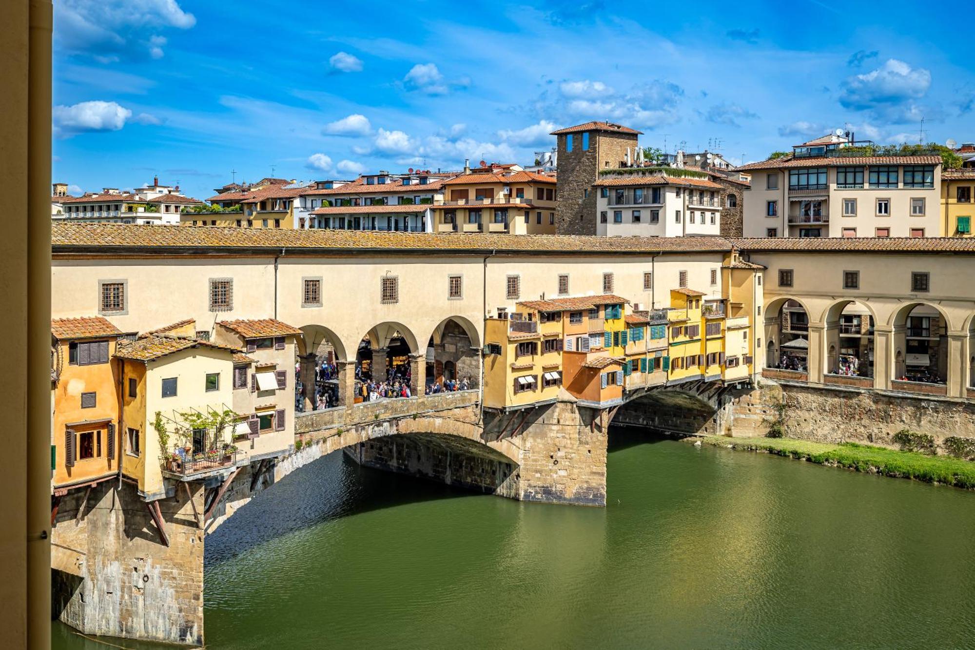 Yd Balcony On Pontevecchio View Apartamento Florença Exterior foto